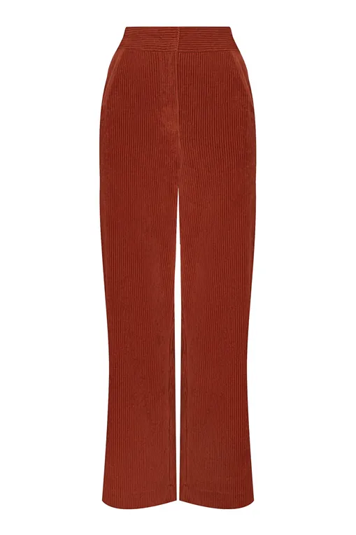 Брюки MM by MaxMara GOCCE 252678601 002 COPPER