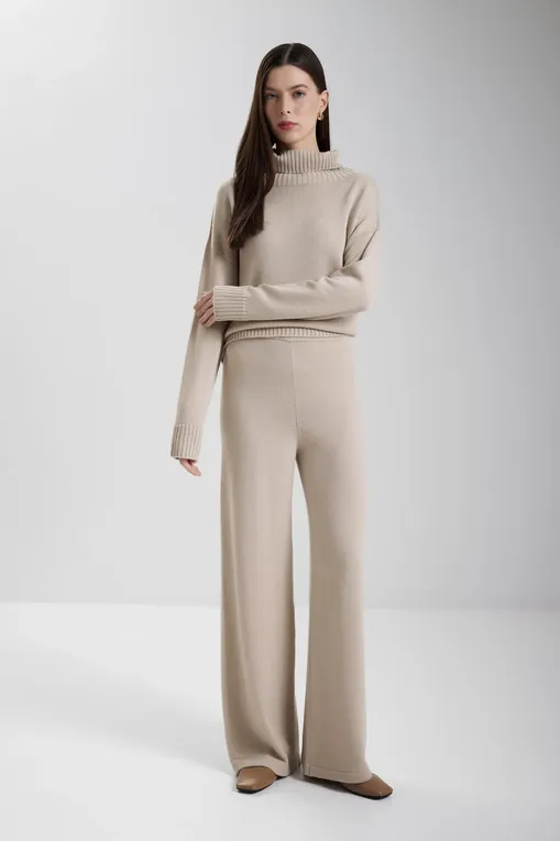 Брюки MM by MaxMara HAMBURG 252633601 002 ALBINO