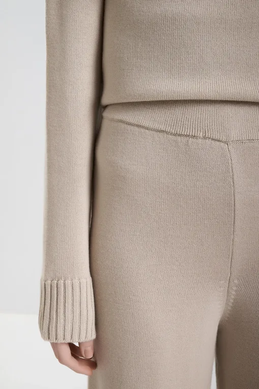 Брюки MM by MaxMara HAMBURG 252633601 002 ALBINO