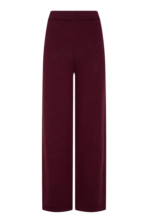 Брюки MM by MaxMara HAMBURG 252633601 009 BORDEAUX