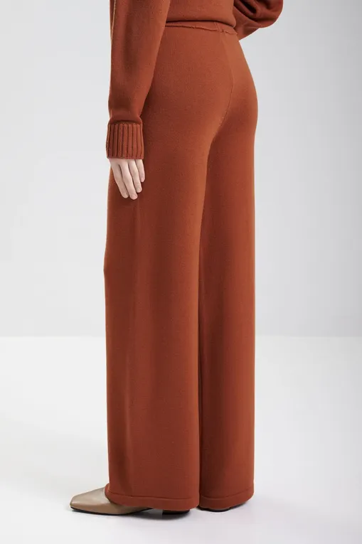 Брюки MM by MaxMara HAMBURG 252633601 004 COPPER