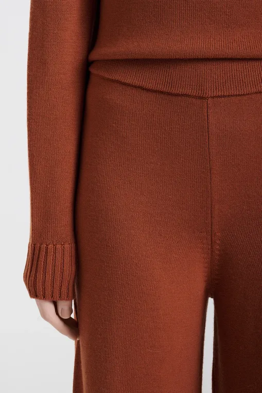Брюки MM by MaxMara HAMBURG 252633601 004 COPPER
