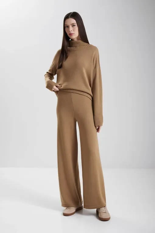 Брюки MM by MaxMara HAMBURG 252633601 003 CAMEL