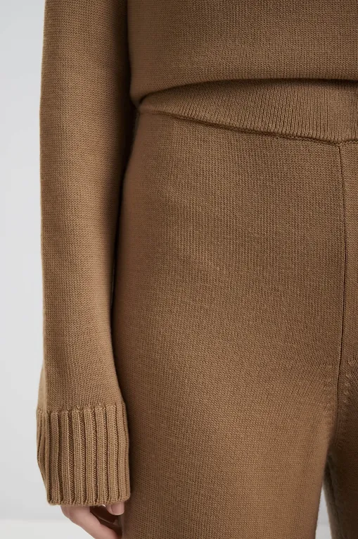 Брюки MM by MaxMara HAMBURG 252633601 003 CAMEL