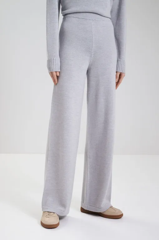 Брюки MM by MaxMara HAMBURG 252633601 005 LIGHT GREY