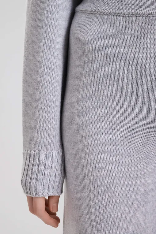 Брюки MM by MaxMara HAMBURG 252633601 005 LIGHT GREY