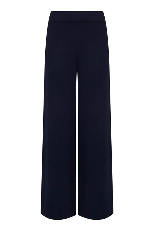 Брюки MM by MaxMara HAMBURG 252633601 007 NAVY