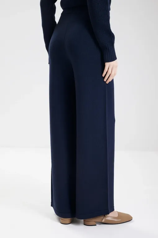 Брюки MM by MaxMara HAMBURG 252633601 007 NAVY