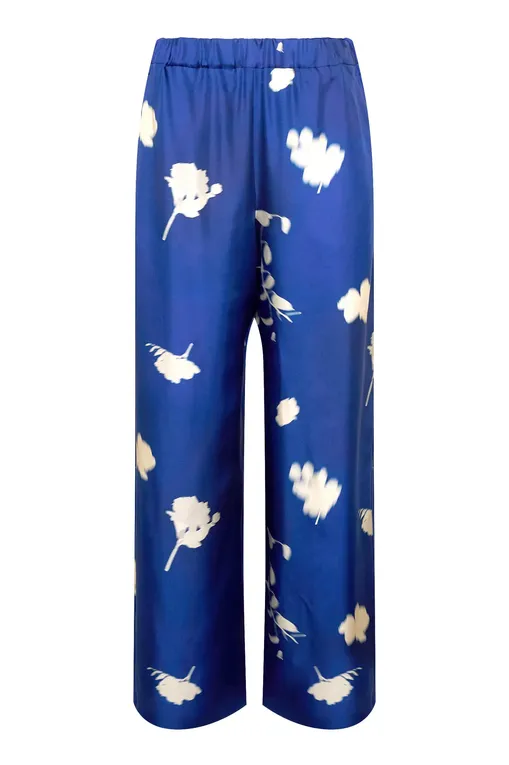 Брюки MM by MaxMara HELGA 252613603 003 CHINA BLUE