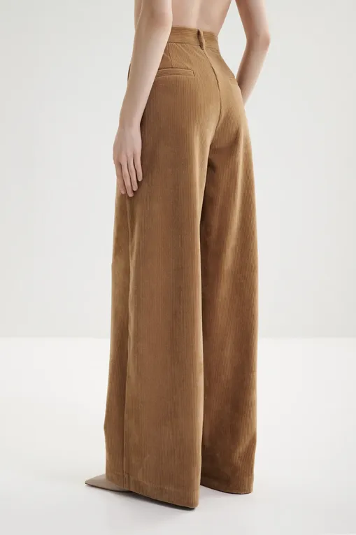 Брюки MM by MaxMara HENRY 252678602 001 CAMEL