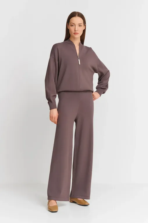 Брюки MM by MaxMara JUDY 251633102 002 MUD