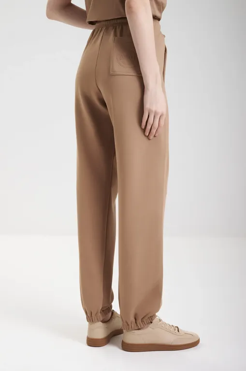 Брюки MM by MaxMara LEVICO 252678608 005 CAMEL