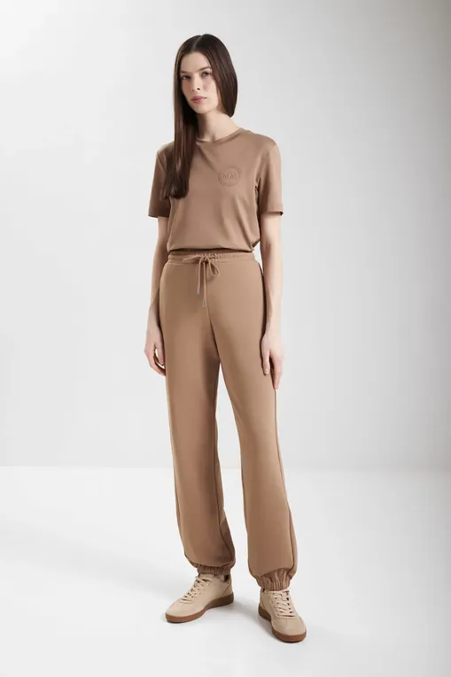 Брюки MM by MaxMara LEVICO 252678608 005 CAMEL