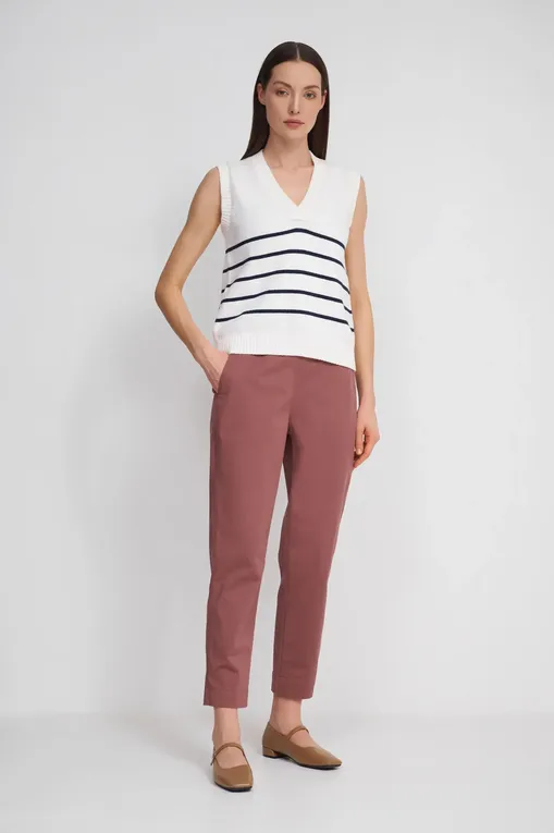 Брюки MM by MaxMara MARA 251613103 001 MAUVE