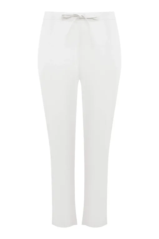 Брюки MM by MaxMara MARA 252613601 004 WHITE