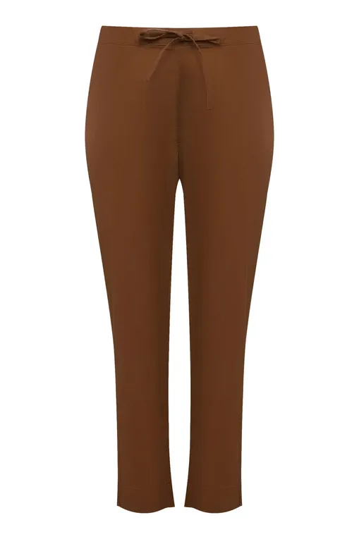 Брюки MM by MaxMara MARA 252613601 005 TOBACCO