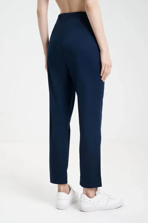 Брюки MM by MaxMara MARA 252613601 003 NAVY