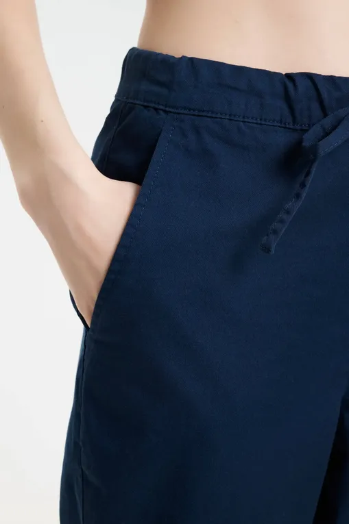 Брюки MM by MaxMara MARA 252613601 003 NAVY