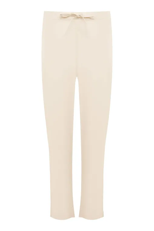 Брюки MM by MaxMara MARA 252613601 001 IVORY