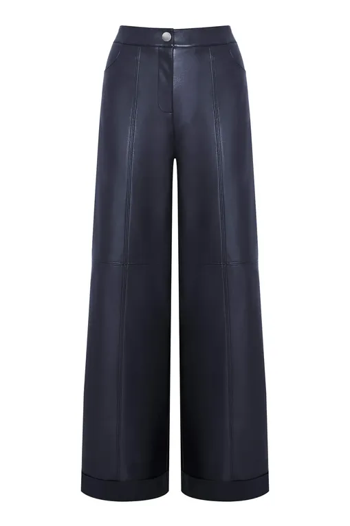 Брюки MM by MaxMara MARINA 251678105 003 NAVY