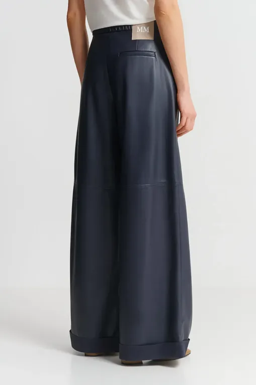 Брюки MM by MaxMara MARINA 251678105 003 NAVY