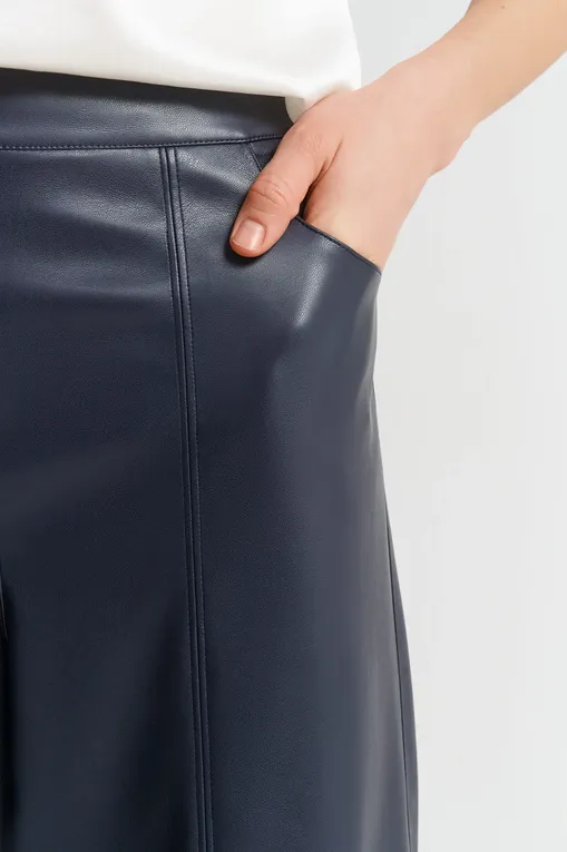 Брюки MM by MaxMara MARINA 251678105 003 NAVY