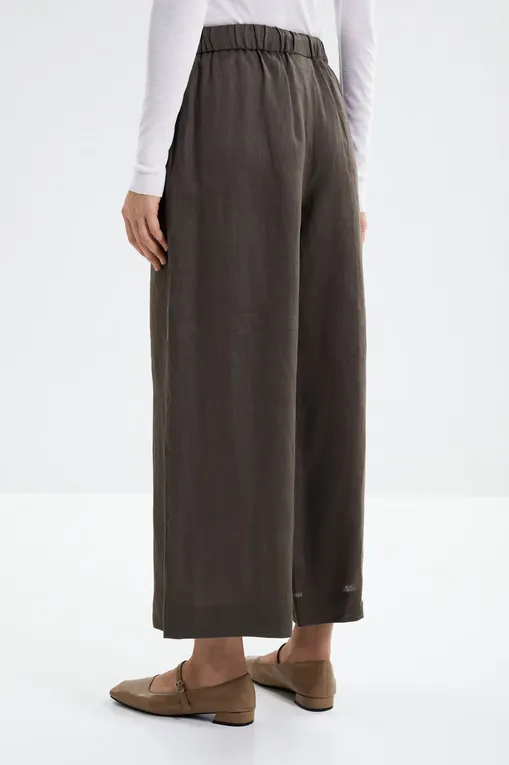 Брюки MM by MaxMara MINNIE 2516131018 009 DARK GREEN
