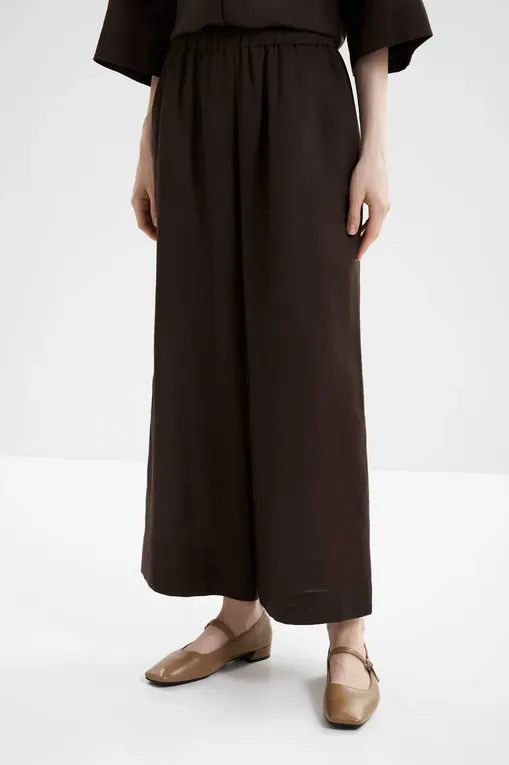 Брюки MM by MaxMara MMLCANNETI 261613102 006 DARK BOWN