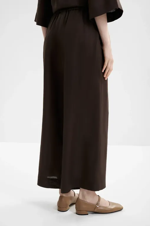 Брюки MM by MaxMara MMLCANNETI 261613102 006 DARK BOWN