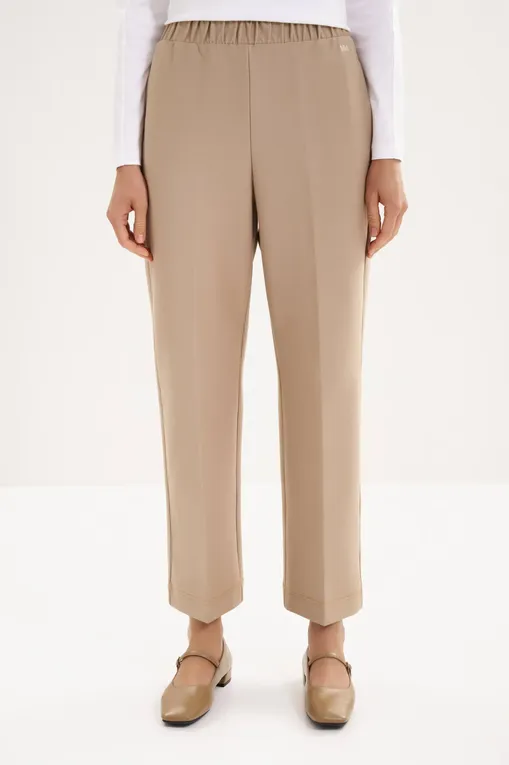 Брюки MM by MaxMara MMLCLORURO 261678102 001 BEIGE