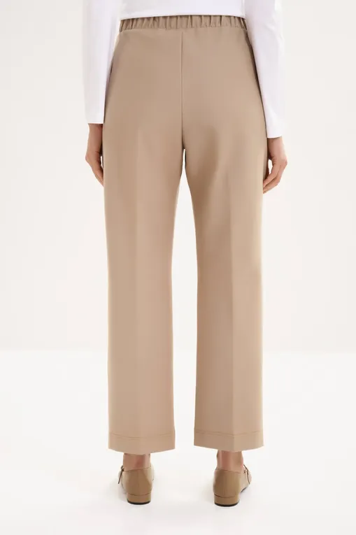 Брюки MM by MaxMara MMLCLORURO 261678102 001 BEIGE
