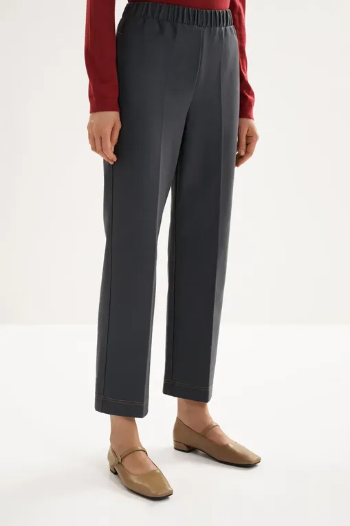 Брюки MM by MaxMara MMLCLORURO 261678102 002 DARK GREY