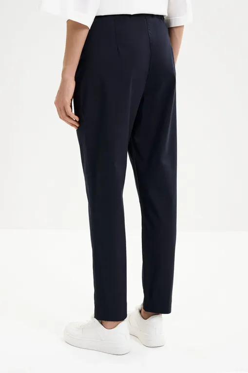 Брюки MM by MaxMara MMLMARA 261613102 003 NAVY