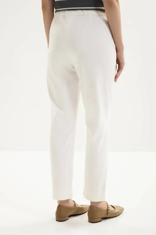 Брюки MM by MaxMara MMLMARA 261613102 004 WHITE