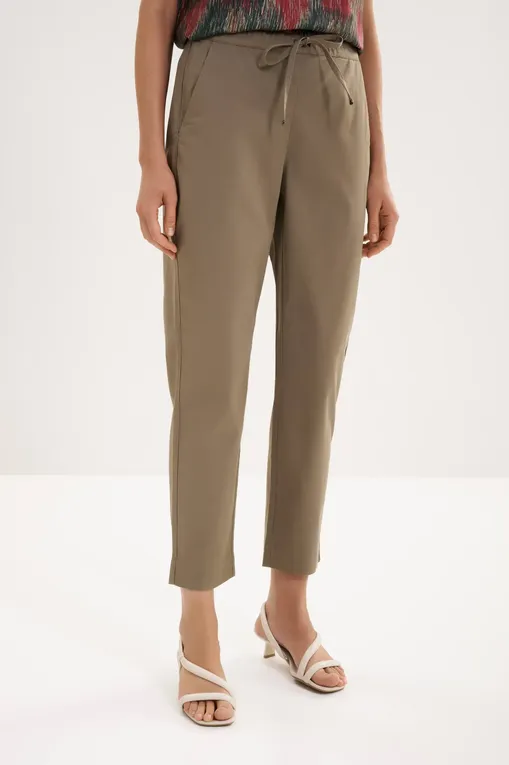 Брюки MM by MaxMara MMLMARA 261613102 006 HORN GREY GREEN
