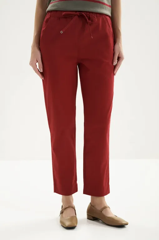 Брюки MM by MaxMara MMLMARA 261613102 009 RED RUTHENIUM