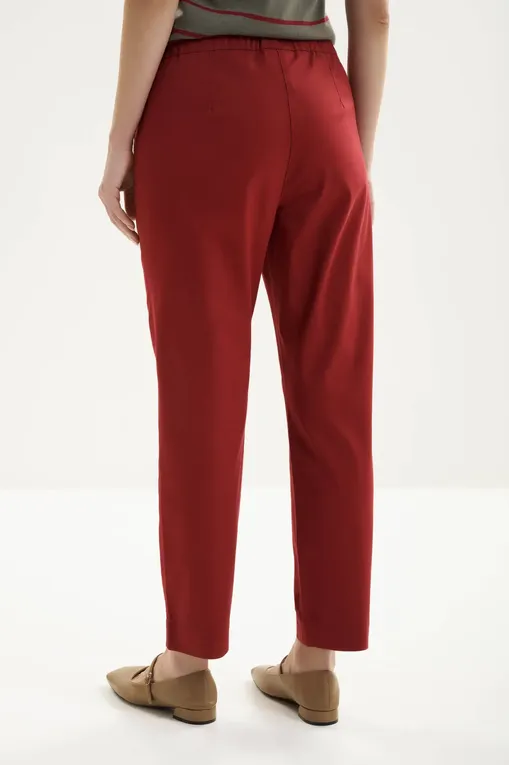 Брюки MM by MaxMara MMLMARA 261613102 009 RED RUTHENIUM