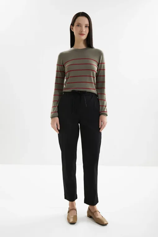 Брюки MM by MaxMara MMLMARA 261613102 010 BLACK