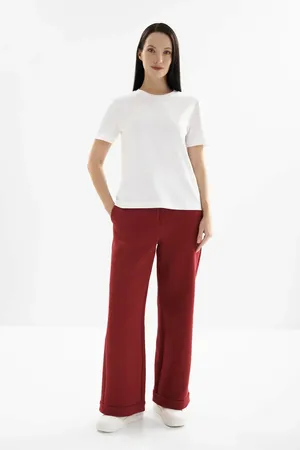 MM by MaxMara MMLMAROSO 261678108 002 DARK RED