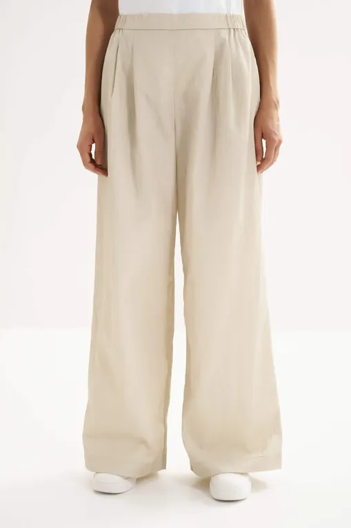 Брюки MM by MaxMara MMLOZIO 261613104 004 IVORY