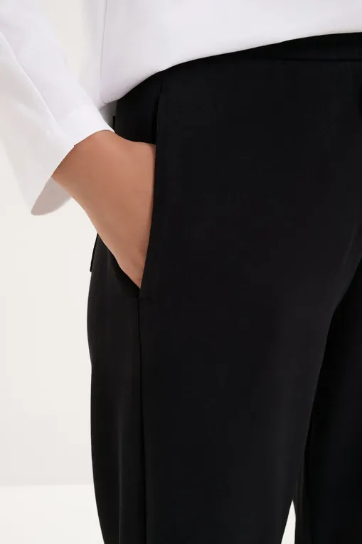 Брюки MM by MaxMara MMLRACCONTO 261678113 004 BLACK