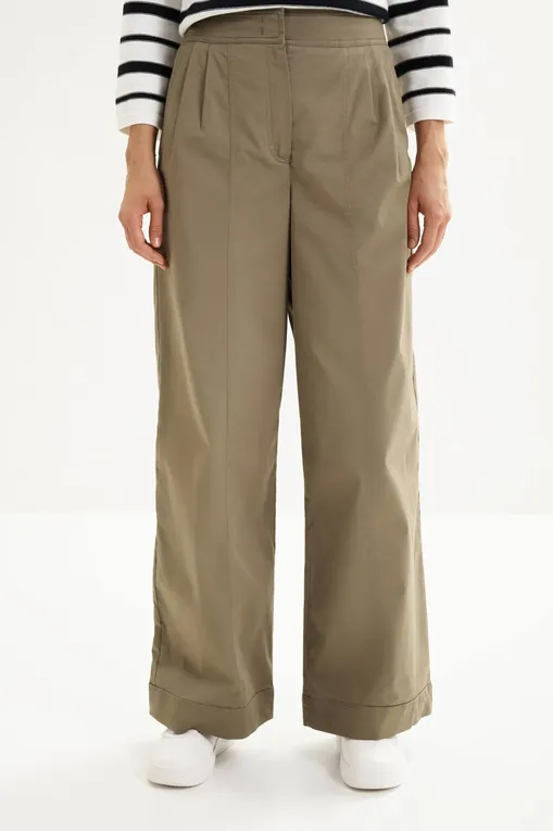 Брюки MM by MaxMara MMLSTRENNA 261613101 006 HORN GREY GREEN
