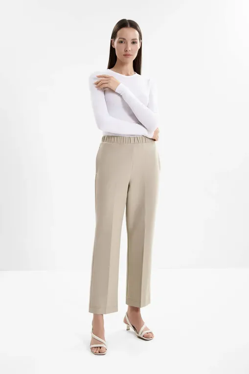 Брюки MM by MaxMara OMBRA 251678104 002 SAND