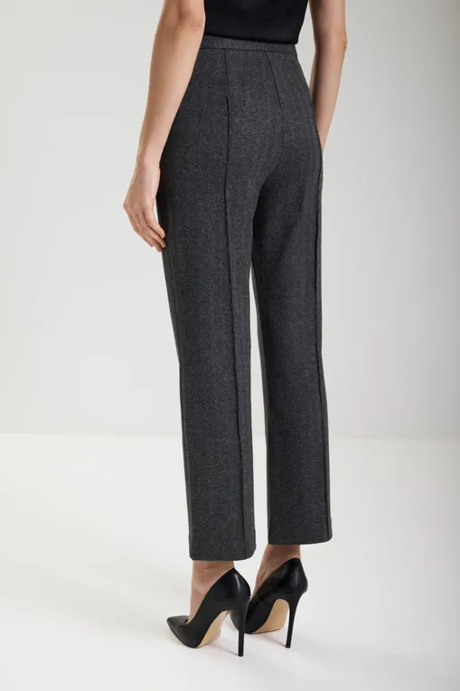 Брюки MM by MaxMara ORLANDA 252678607 002 BLACK