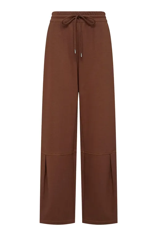 Брюки MM by MaxMara PANFILO 252678610 002 TOBACCO