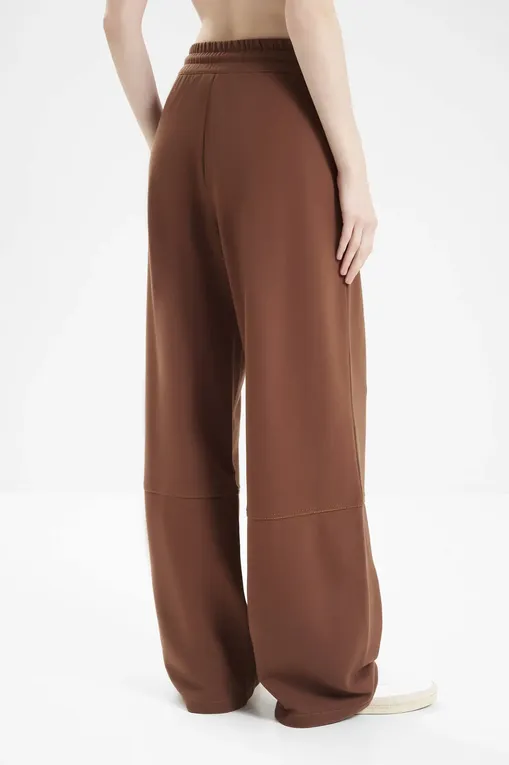 Брюки MM by MaxMara PANFILO 252678610 002 TOBACCO