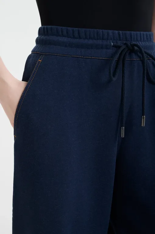 Брюки MM by MaxMara PANFILO 252678610 003 ULTRAMARINE