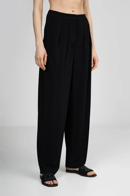 Брюки MM by MaxMara REA 2516781058 002 BLACK