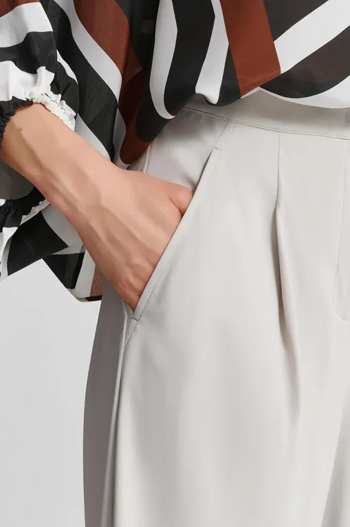 Брюки MM RIBES 251678108 002 LIGHT GREY