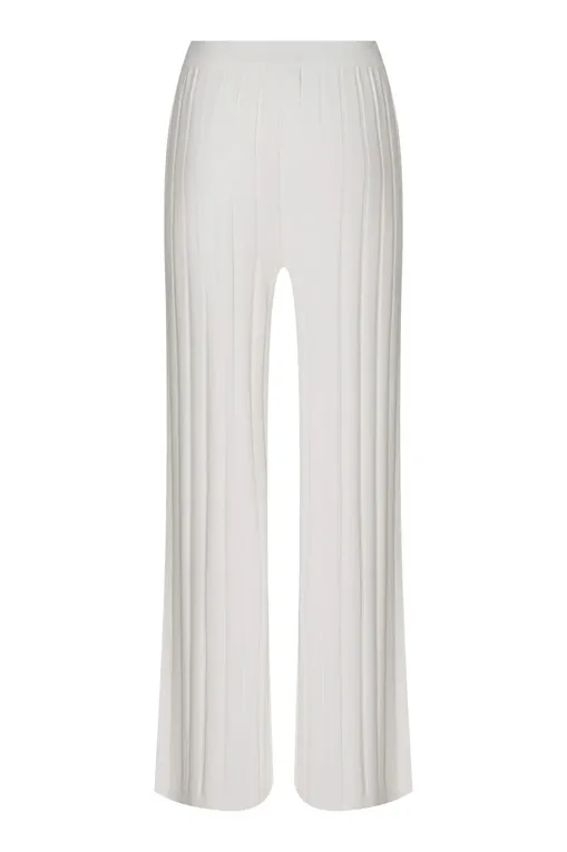 Брюки MM by MaxMara TEMA 252633601 001 WHITE